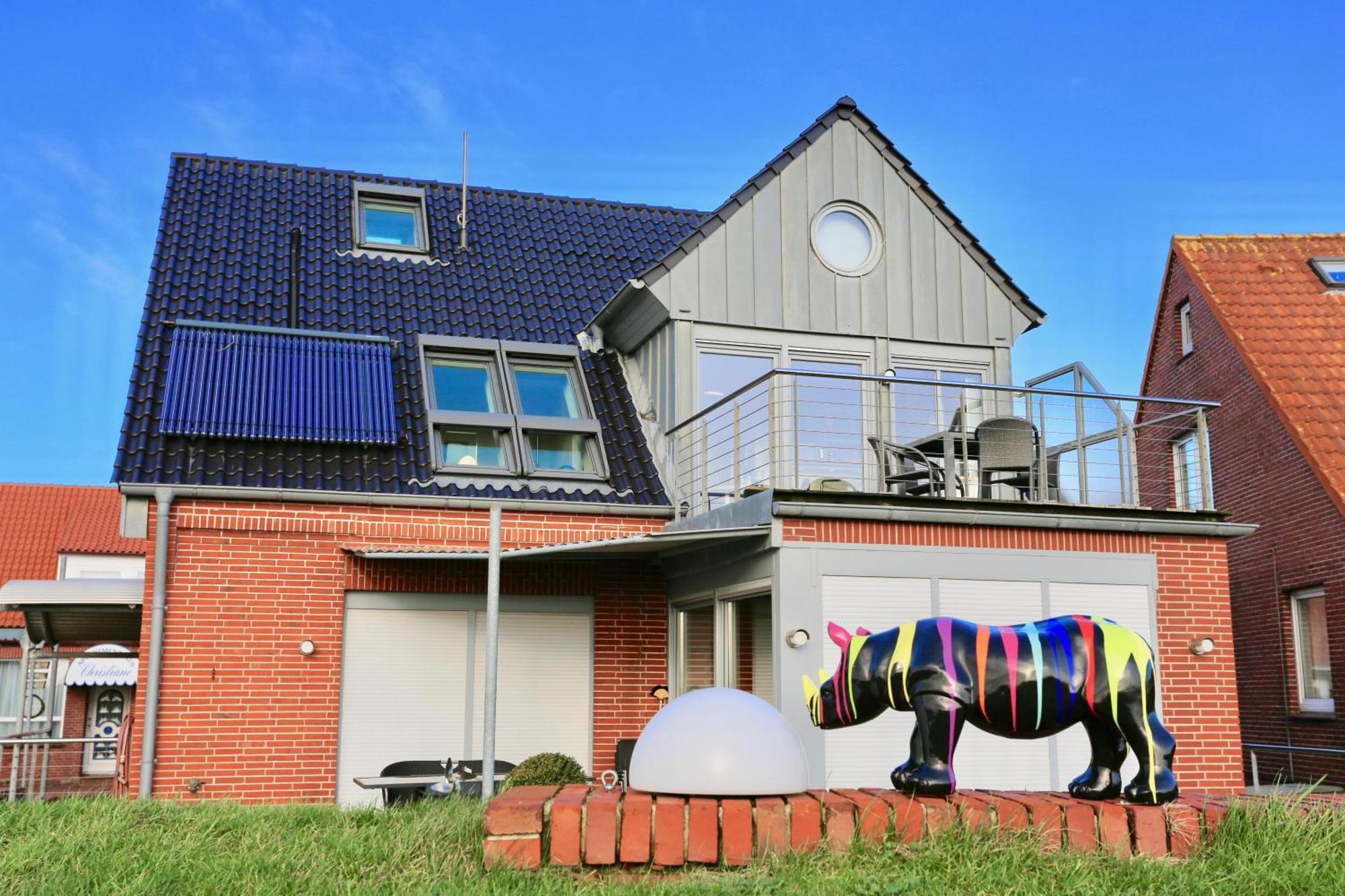 Fewo Kaphaus Auf Juist Exteriör bild